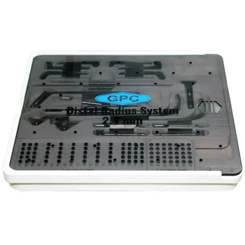 2.4 mm Distal Radius Special Instrument Set PPSU Tray Case